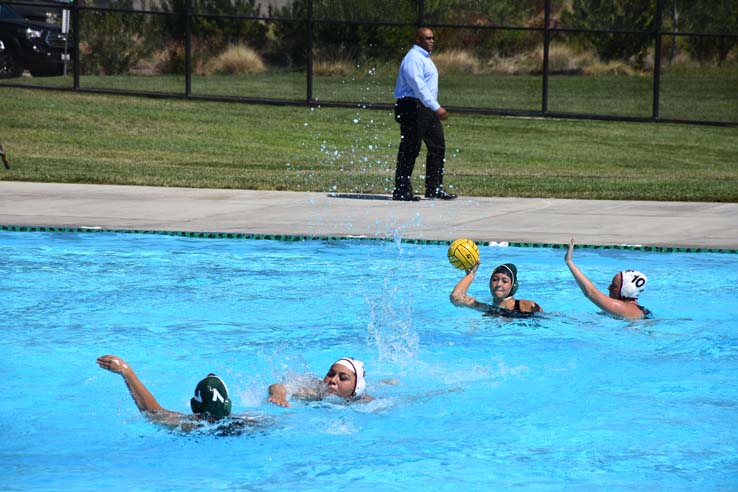 Women's water polo inaugural match