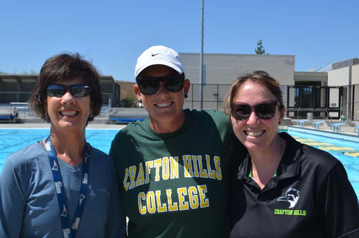 Women's water polo inaugural match