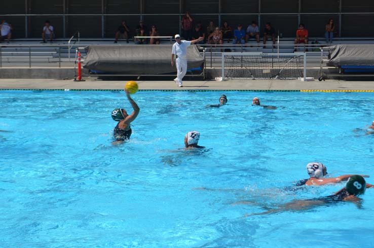 Women's water polo inaugural match