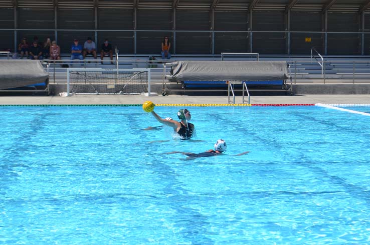 Women's water polo inaugural match