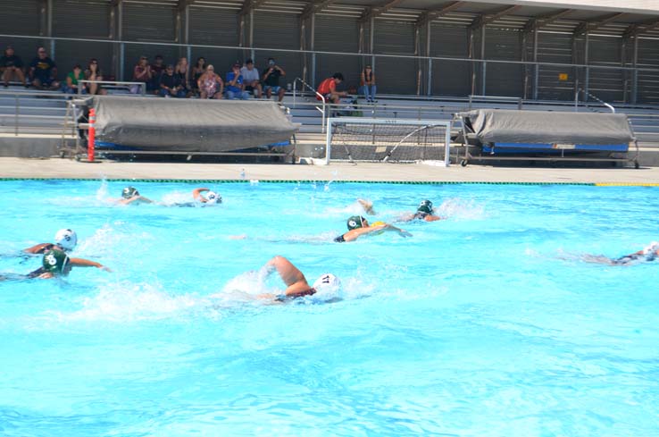 Women's water polo inaugural match