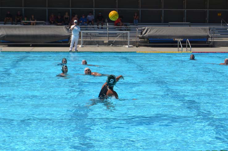 Women's water polo inaugural match