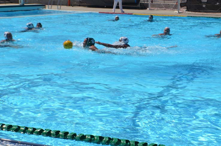 Women's water polo inaugural match