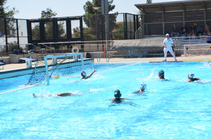 Women's water polo inaugural match