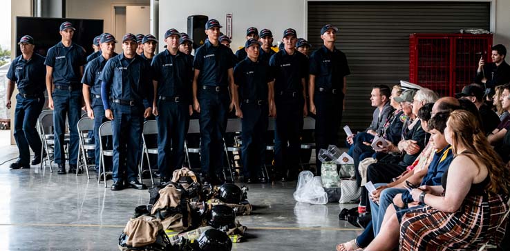 Fire Academy Graduation