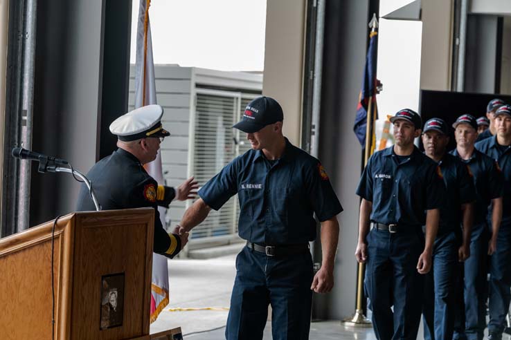 Fire Academy Graduation