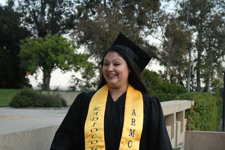 Students preparing to walk at Commencement