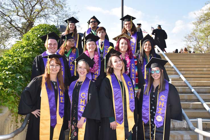 People enjoying Commencement