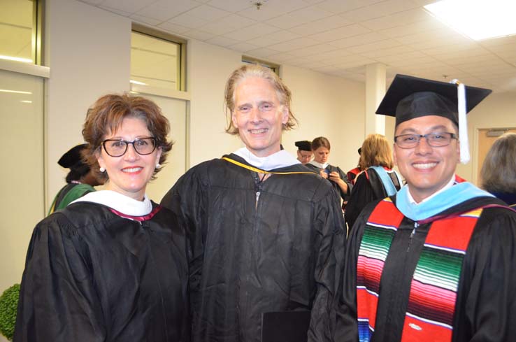 People enjoying Commencement 2019