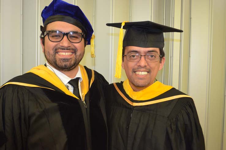 People enjoying Commencement 2019