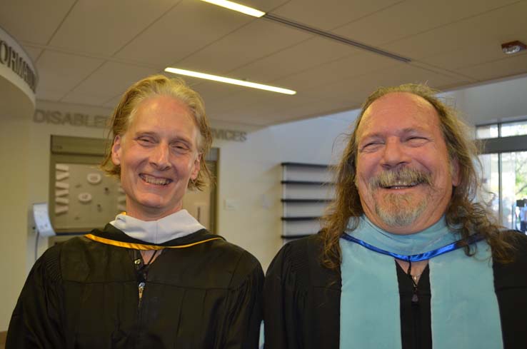 People enjoying Commencement 2019