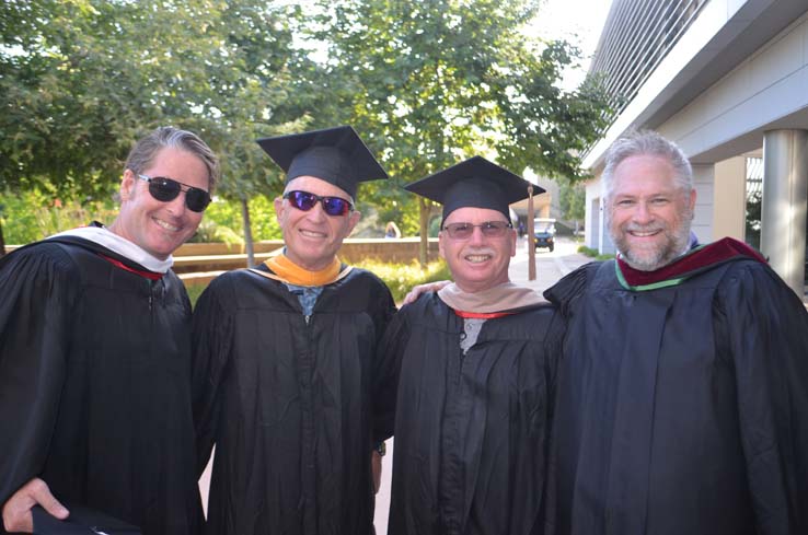 People enjoying Commencement 2019