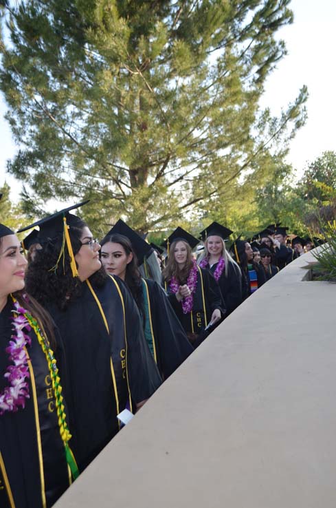 People enjoying Commencement 2019