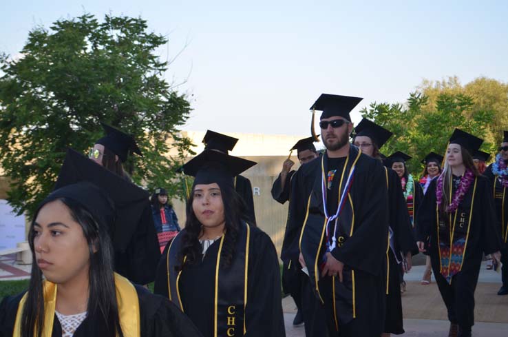 People enjoying Commencement 2019