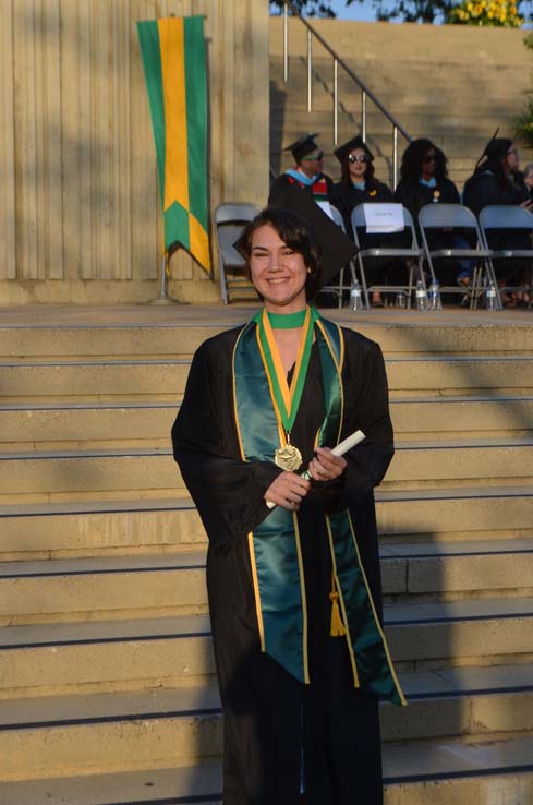 People enjoying Commencement 2019