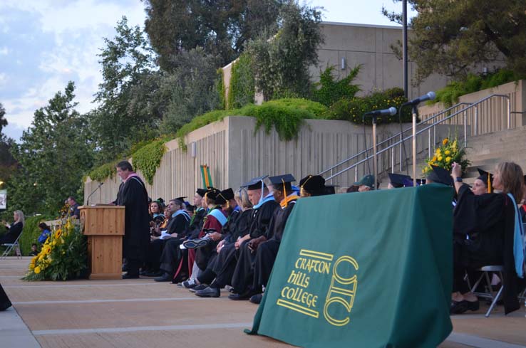 People enjoying Commencement 2019