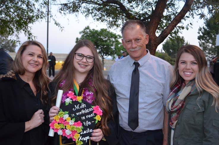 People enjoying Commencement 2019