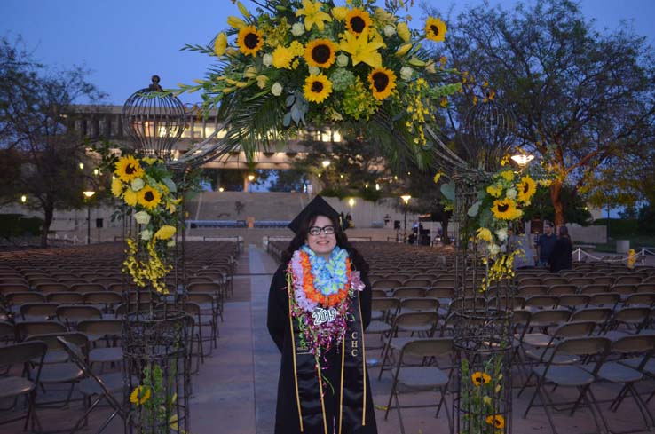 People enjoying Commencement 2019