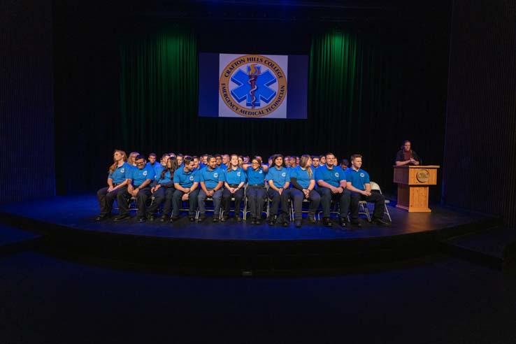 Celebrating the EMT Graduation