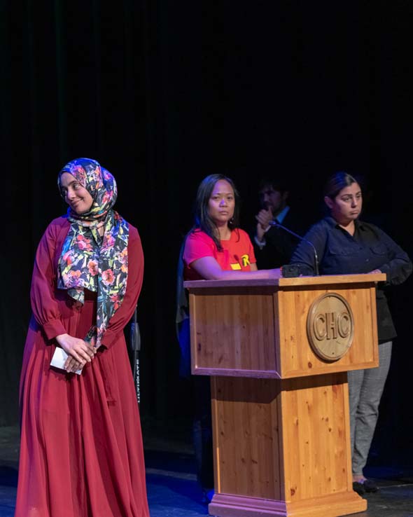 People enjoying the Guardian Scholars Program