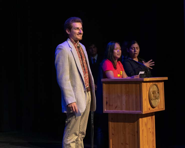 People enjoying the Guardian Scholars Program