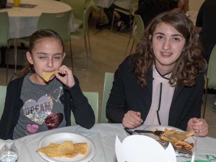 People enjoying the Guardian Scholars Program