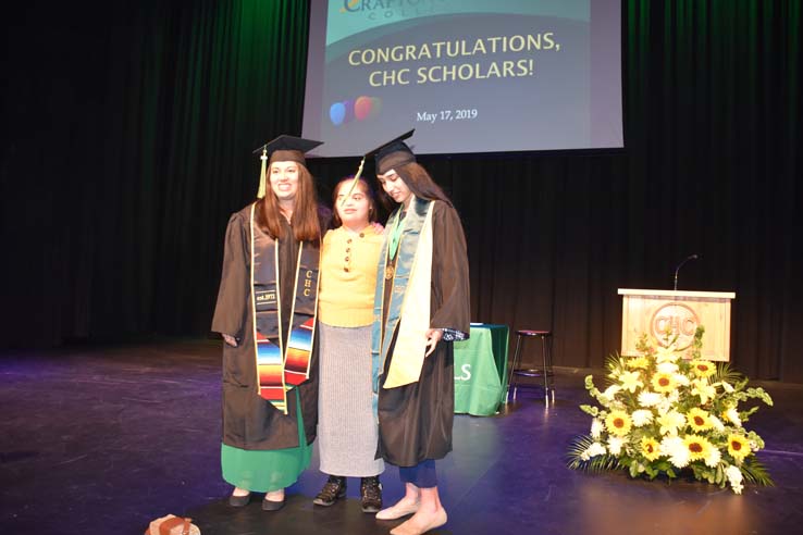 People enjoying Scholars Convocation