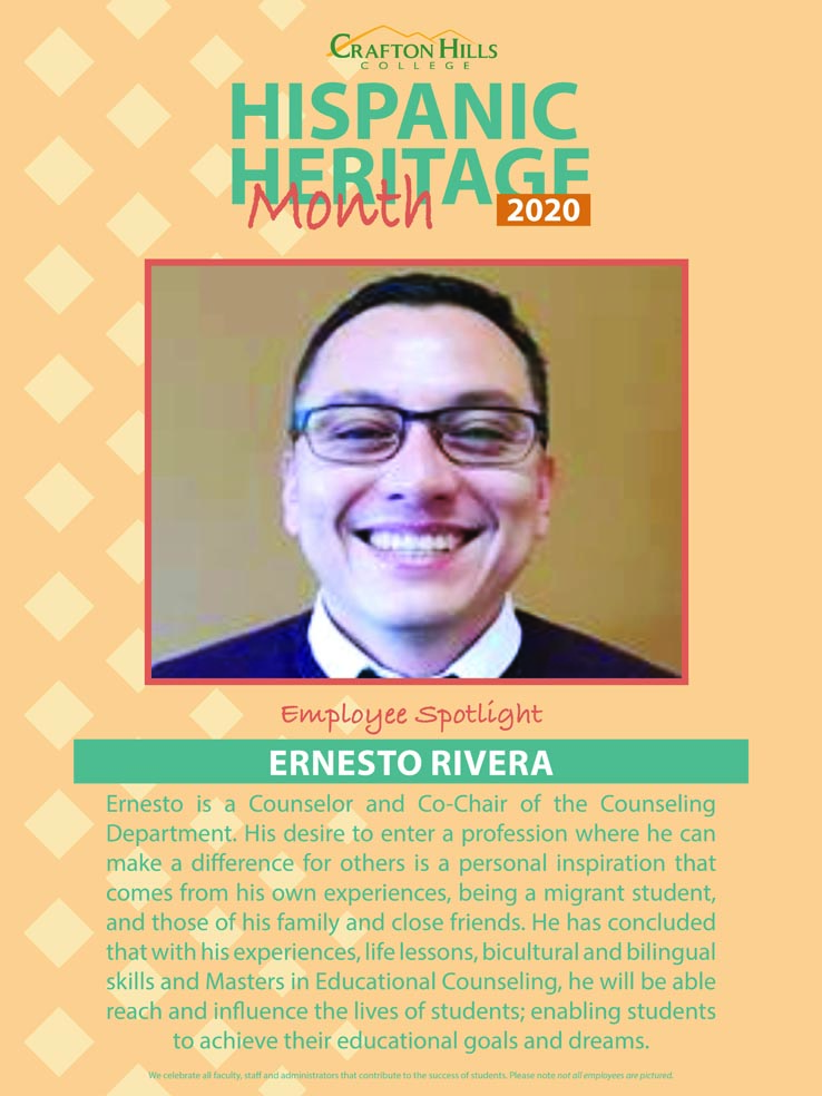 Hispanic Heritage Month Employee Profile photo and text. Link to full text below image