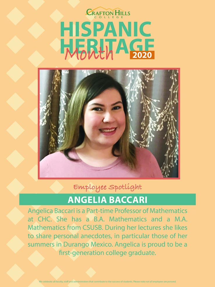 Hispanic Heritage Month Employee Profile photo and text. Link to full text below image