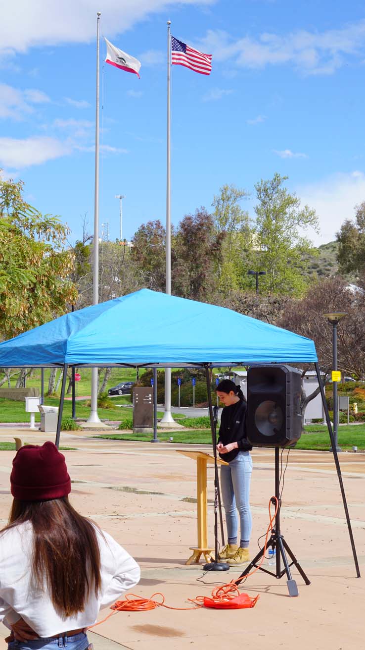 People enjoying the Days of Advocacy event