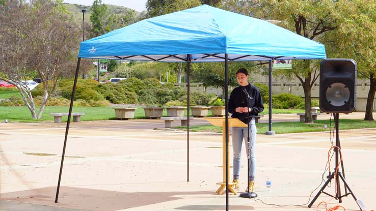 People enjoying the Days of Advocacy event