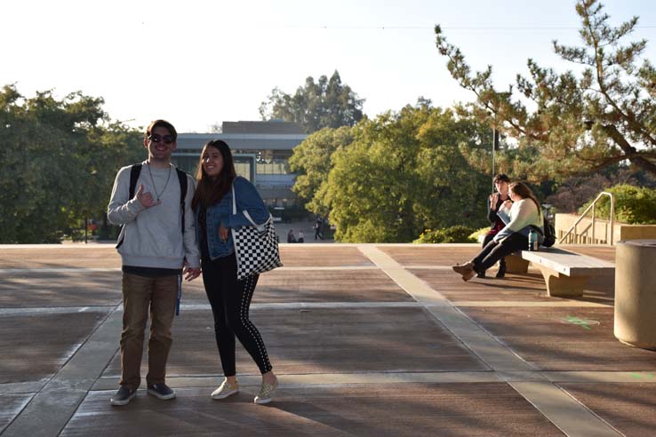 A group of students at Crafton Hills.