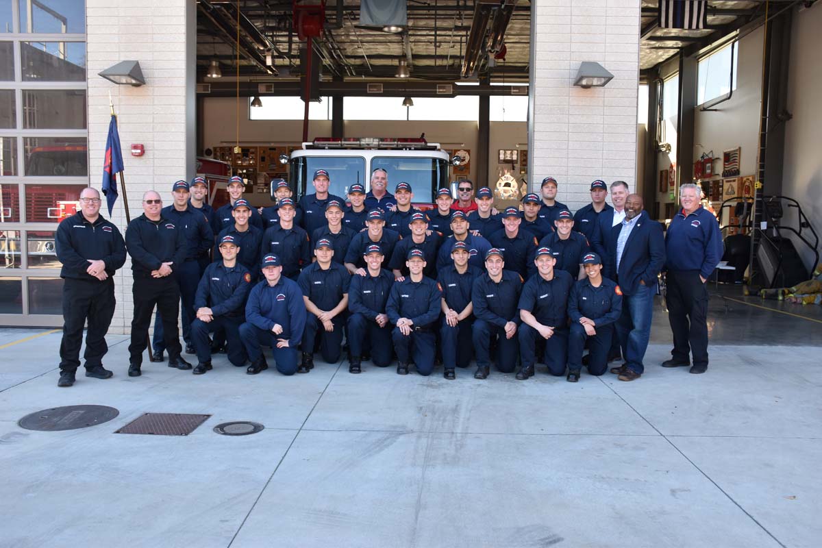 Fire Academy 105 Graduation