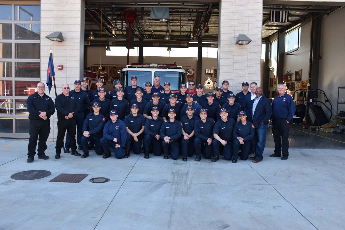 Fire Academy 105 Graduation