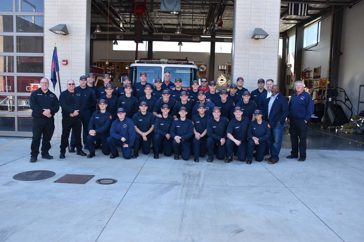 Fire Academy 105 Graduation