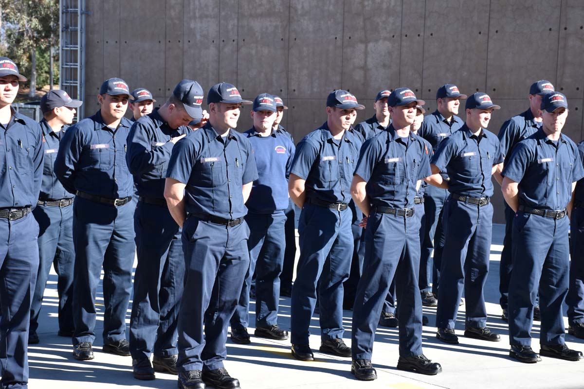 Fire Academy 105 Graduation