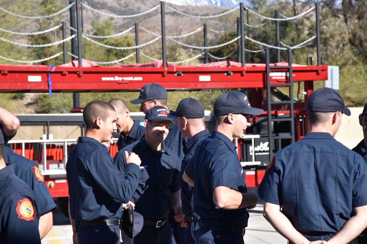 Fire Academy 105 Graduation