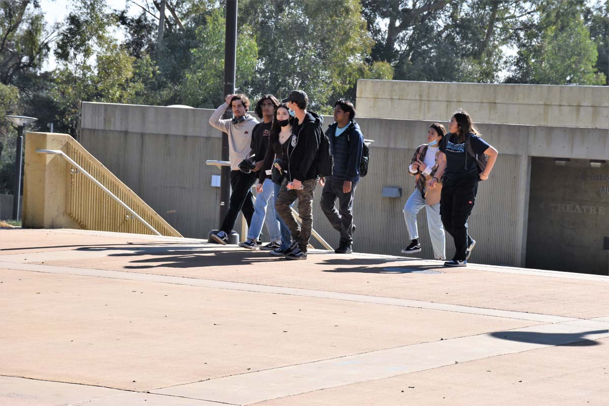 People enjoying Frost Fest