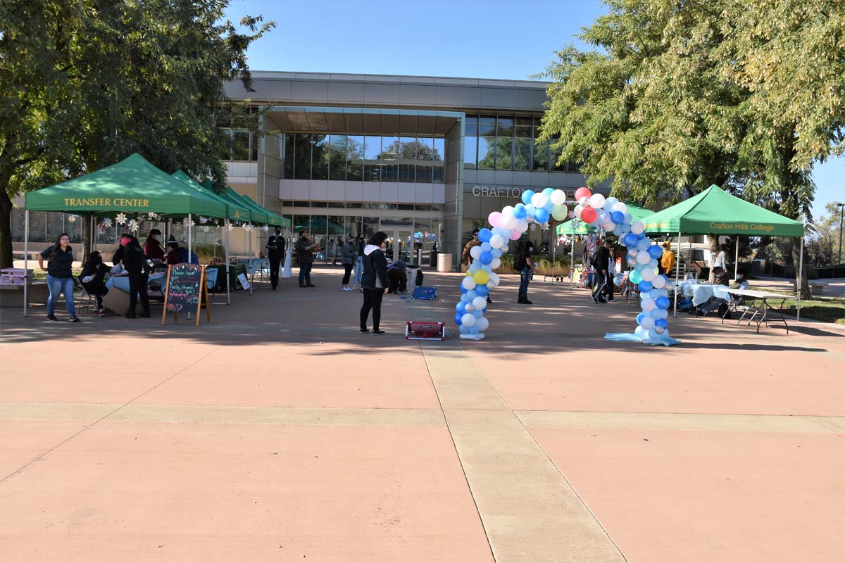 People enjoying Frost Fest