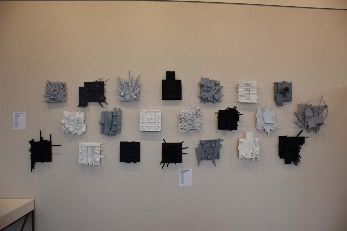 Artwork in Student Art Exhibit