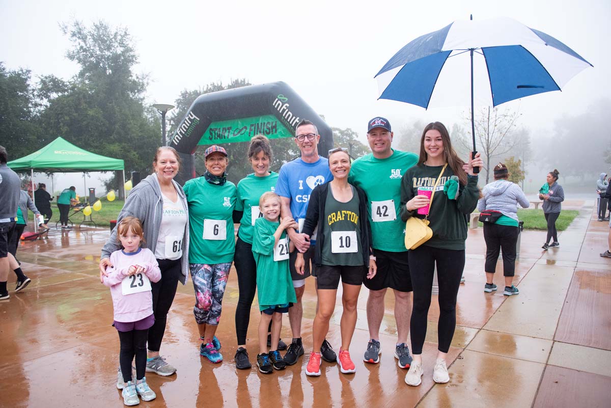 People enjoying the 5K Fun Run!