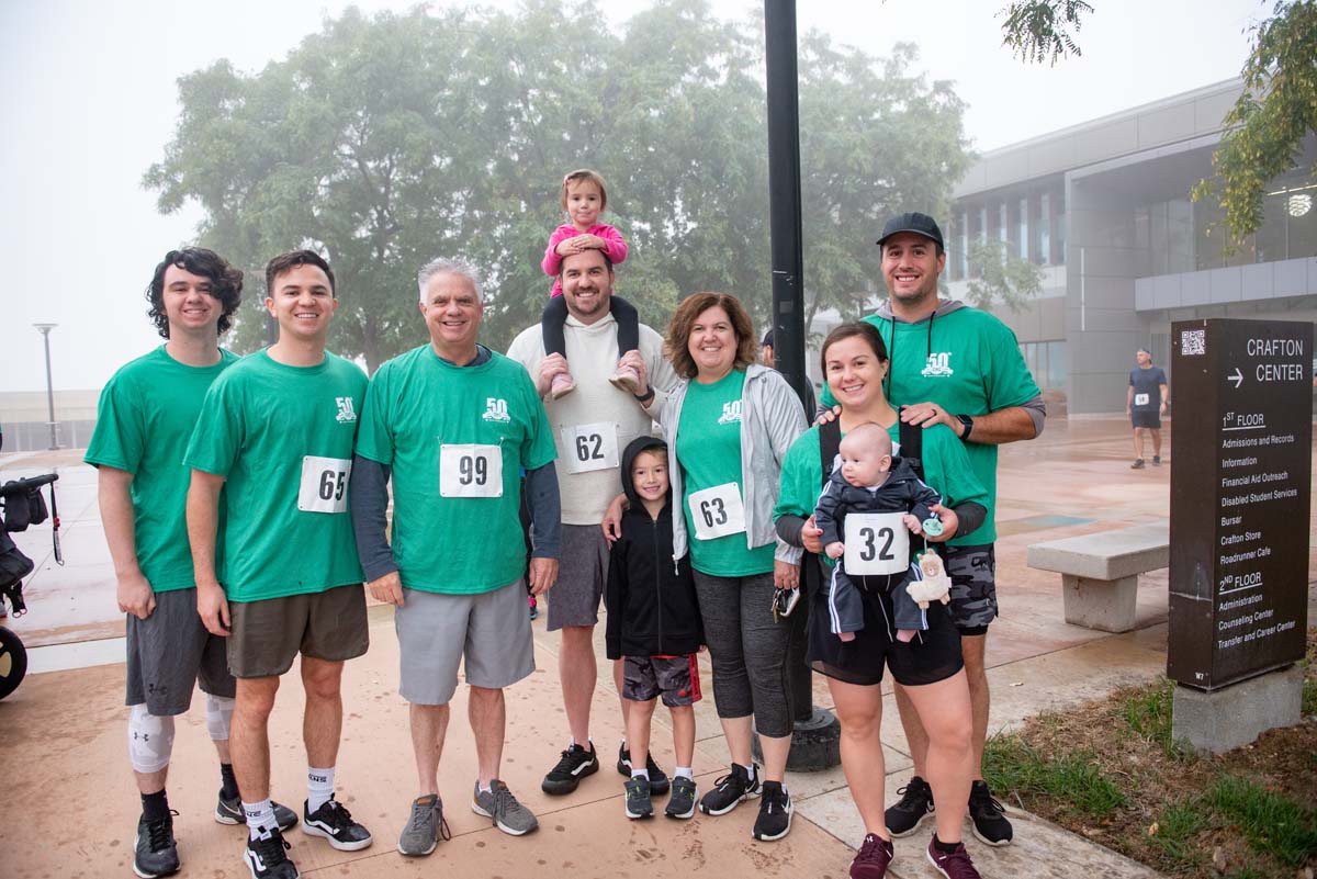 People enjoying the 5K Fun Run!