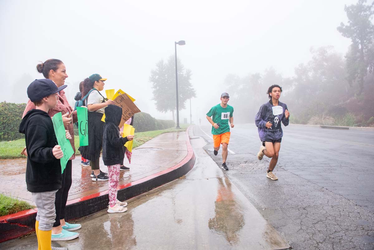 People enjoying the 5K Fun Run!