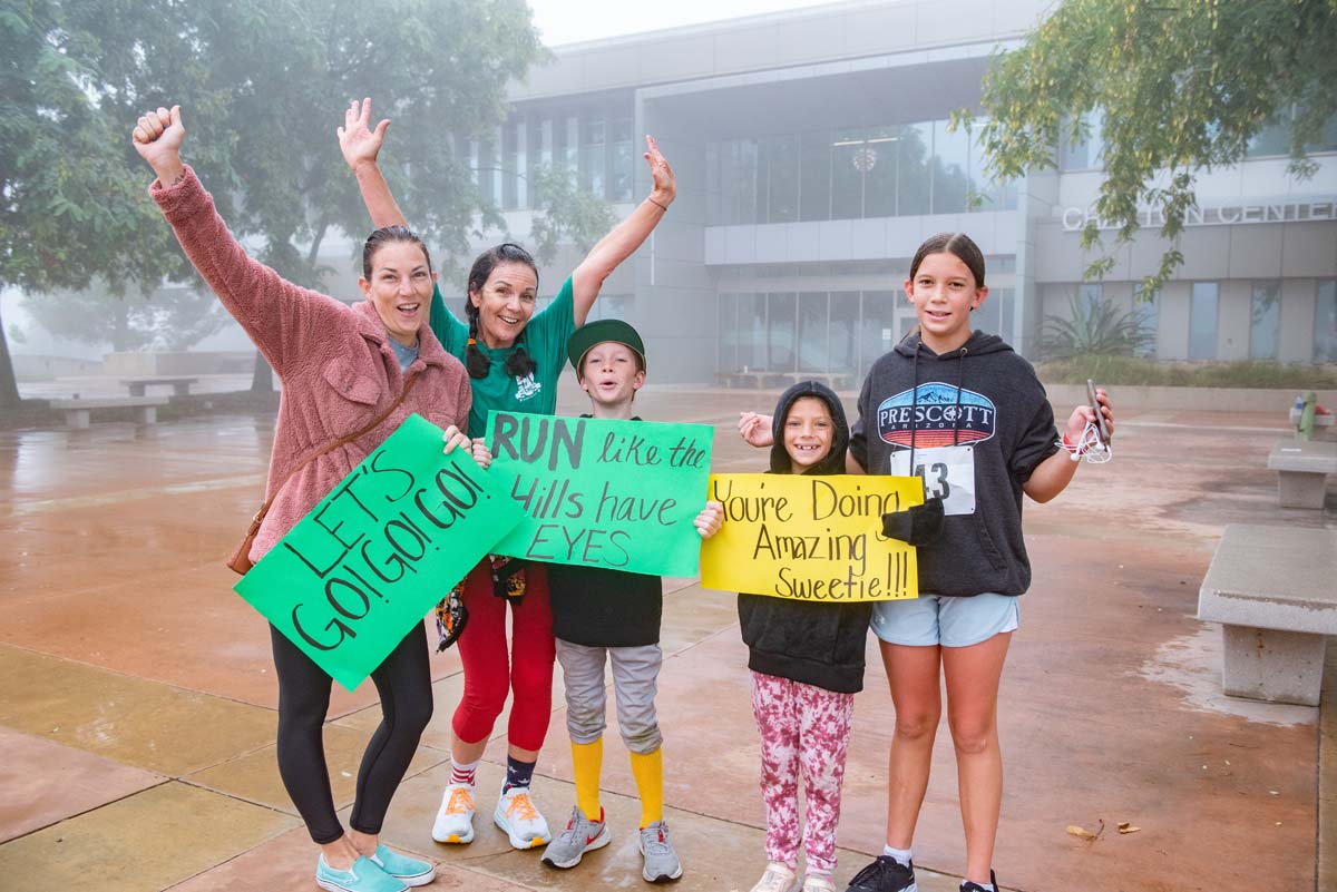 People enjoying the 5K Fun Run!