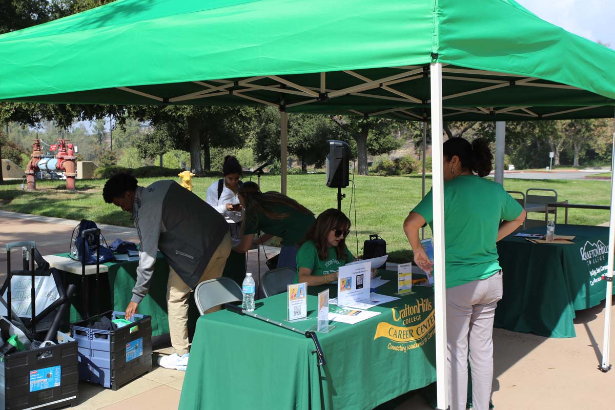 People at the Career Fair