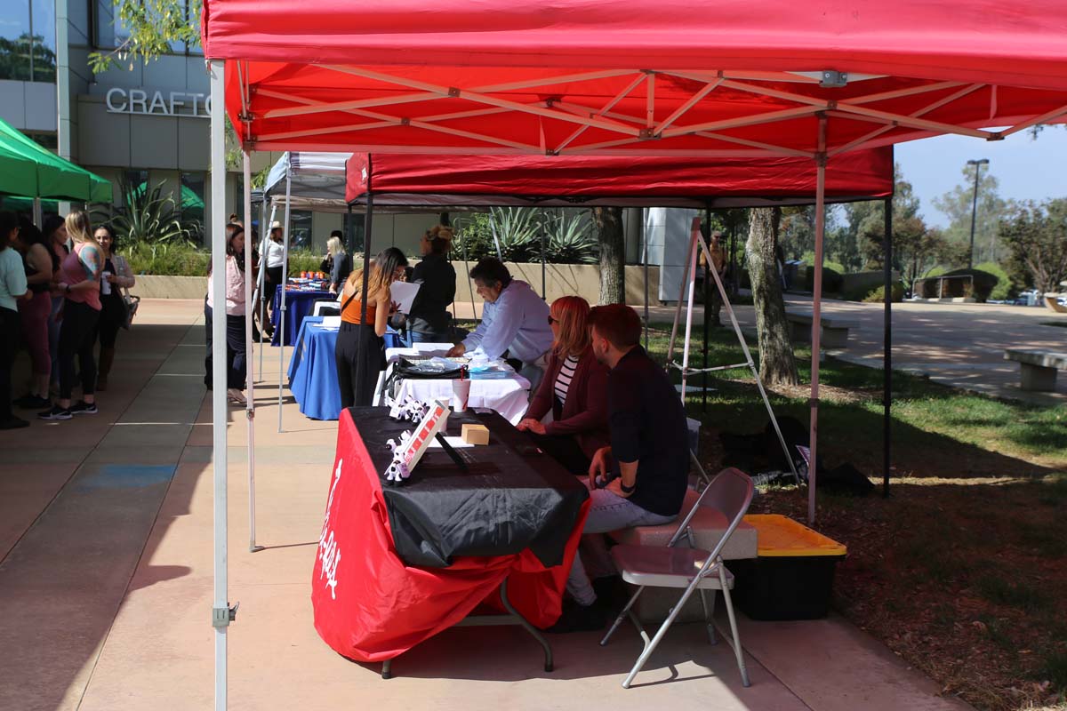 People at the Career Fair