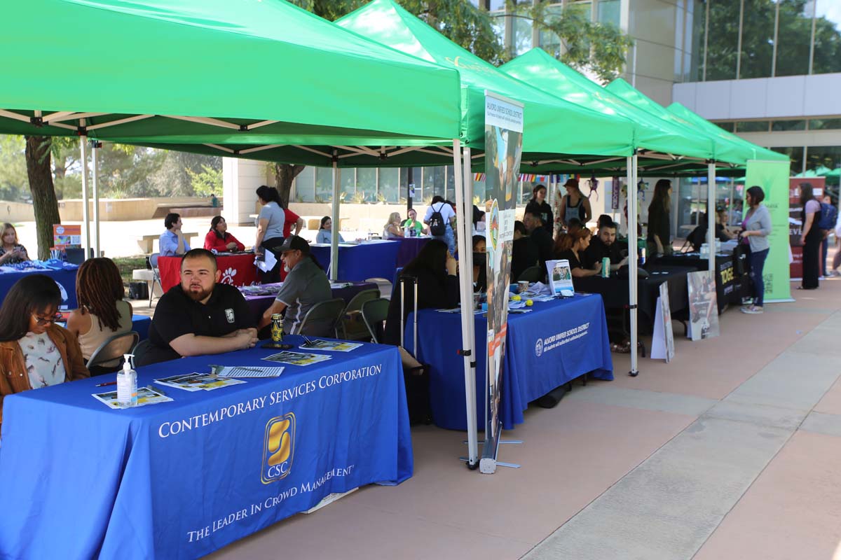 People at the Career Fair