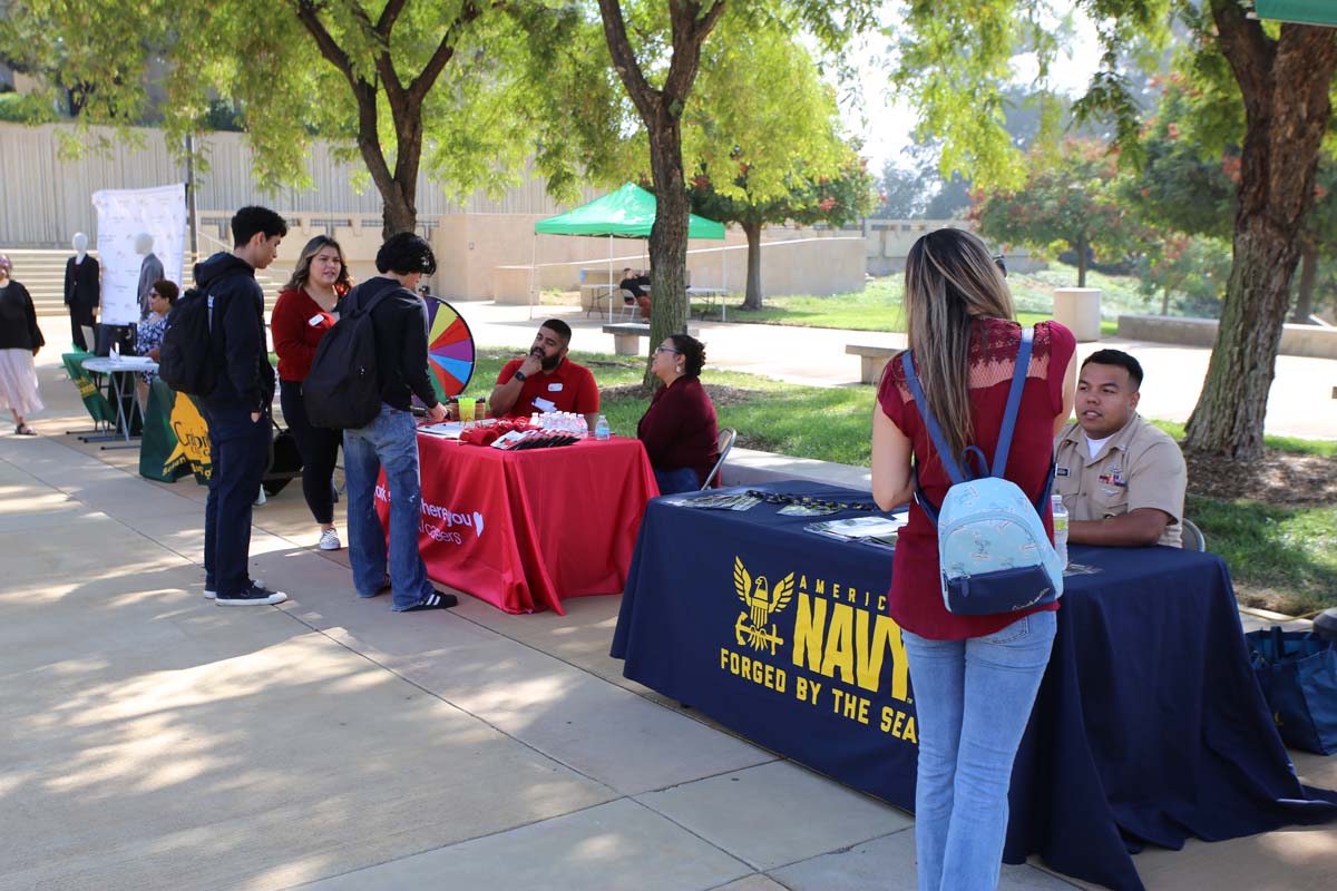 People at the Career Fair