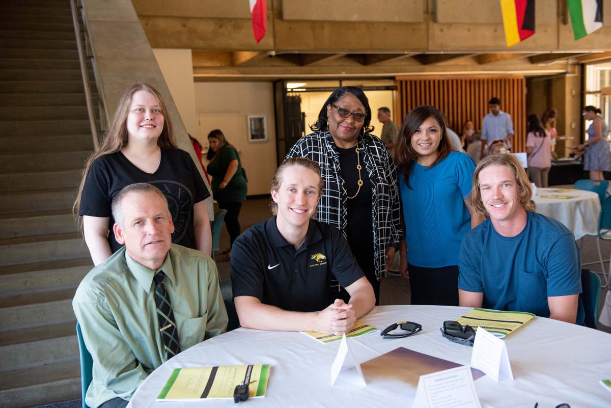 People enjoying the Scholarship Luncheon