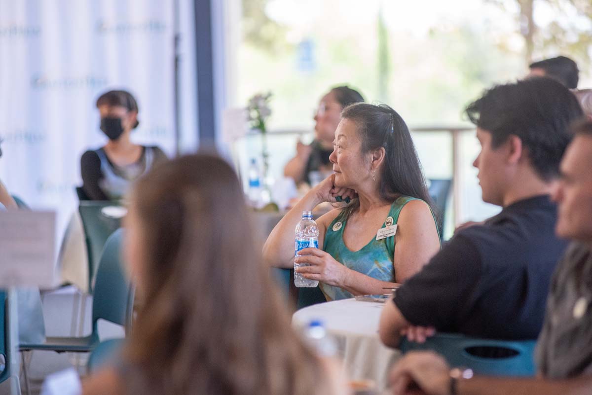 People enjoying the Scholarship Luncheon